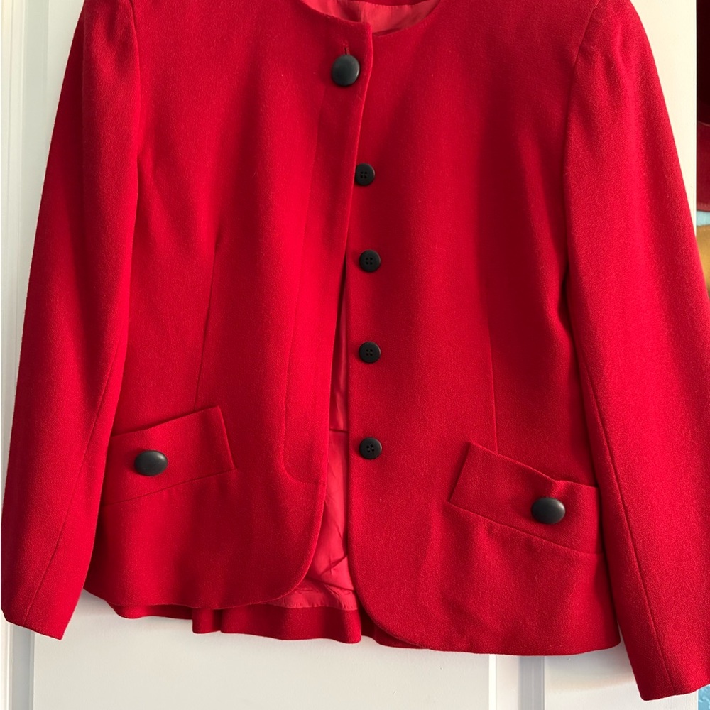 Dior Vibrant Red Women's Blazer